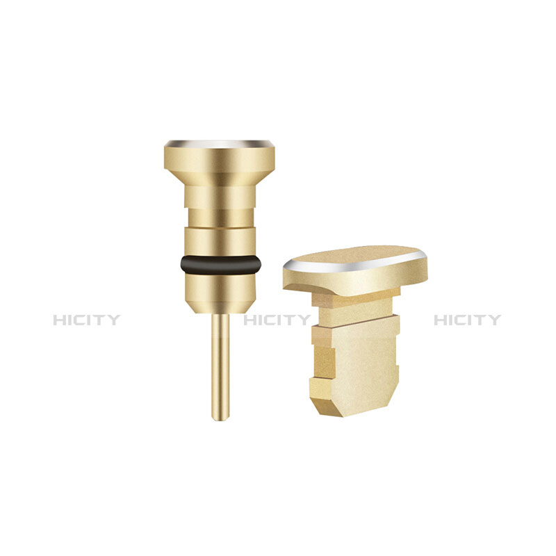 Tappi Antipolvere Anti-dust Lightning USB Jack Antipolvere J01 per Apple iPad Air 4 10.9 (2020) Oro