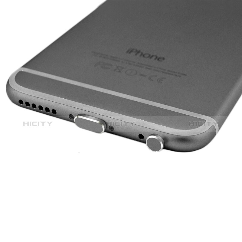 Tappi Antipolvere Anti-dust Lightning USB Jack Antipolvere J01 per Apple New iPad 9.7 (2017) Nero