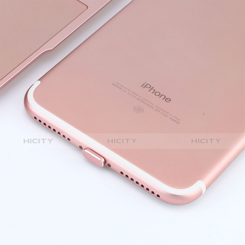 Tappi Antipolvere Anti-dust Lightning USB Jack Antipolvere J06 per Apple iPad Mini 5 (2019) Oro Rosa