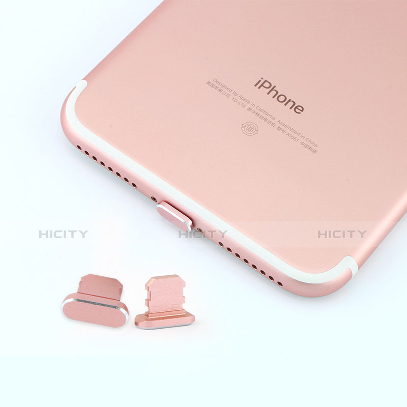 Tappi Antipolvere Anti-dust Lightning USB Jack Antipolvere J06 per Apple iPad New Air (2019) 10.5 Oro