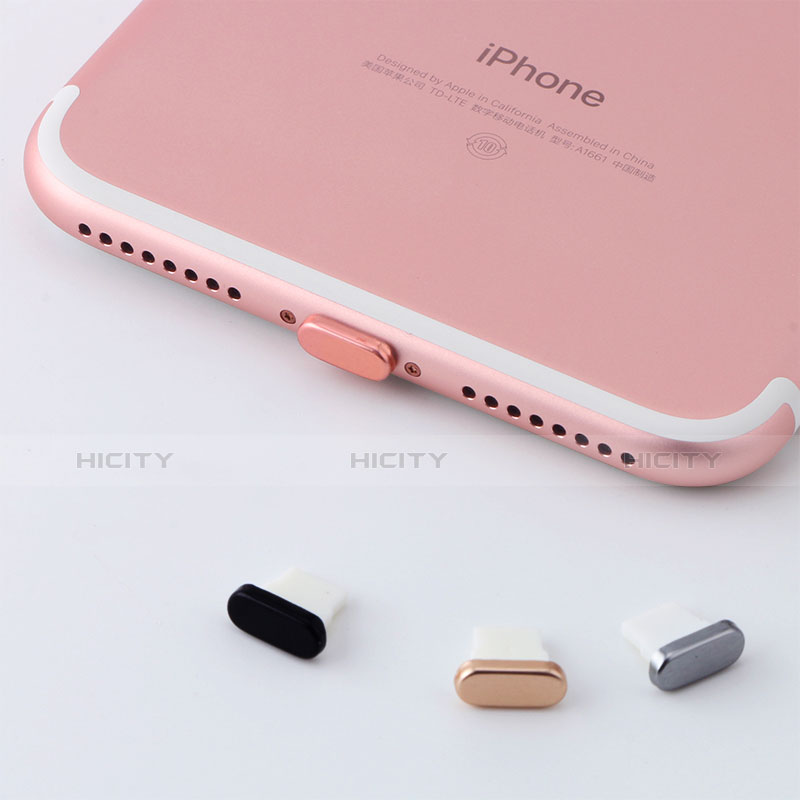 Tappi Antipolvere Anti-dust Lightning USB Jack Antipolvere J07 per Apple iPad Mini 5 (2019) Oro Rosa