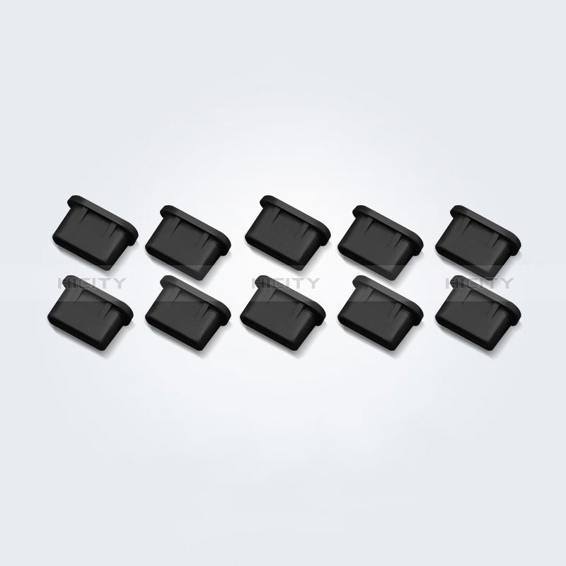 Tappi Antipolvere USB-C Jack Anti-dust Type-C Anti Polvere Universale 10PCS H01 Nero