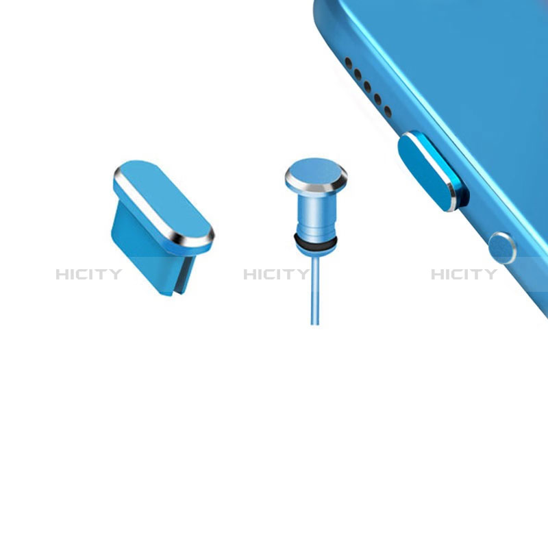 Tappi Antipolvere USB-C Jack Anti-dust Type-C Anti Polvere Universale H15 Blu